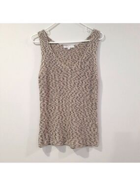 Cleo Knit Coastal V Neck Tank